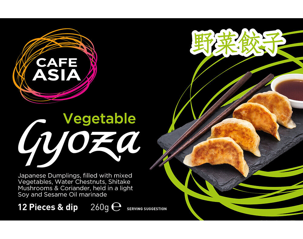 GYOZAS CAF&Eacute; &Aacute;SIA DE LEGUMES 260G image number 0