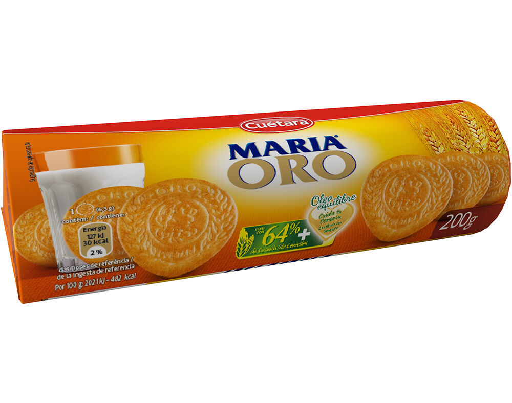 BOLACHA CU&Eacute;TARA MARIA D'ORO 200G image number 0