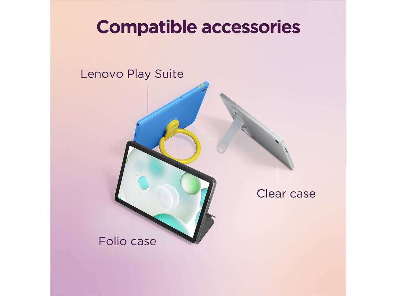 TABLET LENOVO TAB TB311FU + CLEAR CASE 10.1" image number 3