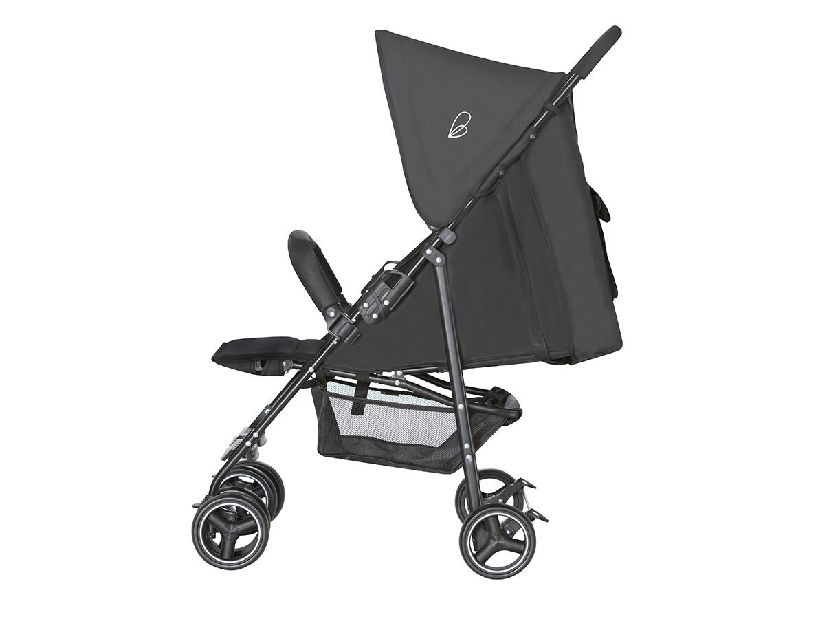 CARRINHO DE BEB&Eacute; ASALVO MULTIPOSI&Ccedil;&Otilde;ES PRETO 79X99X47.5CM image number 2