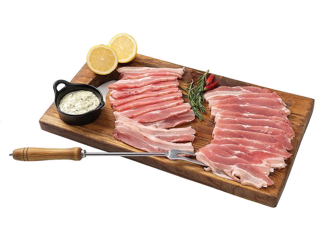 TIRINHAS DA BARRIGA DE PORCO NACIONAL KG image number 1