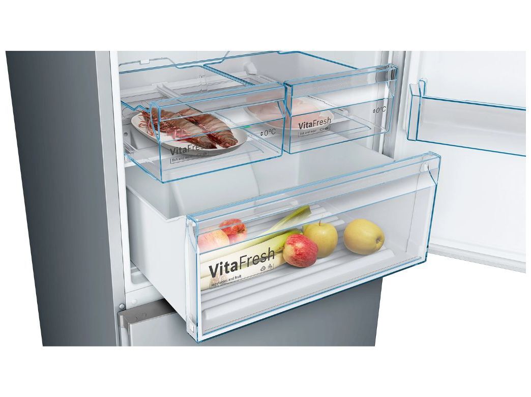 FRIGOR&Iacute;FICO COMBINADO BOSCH KGN49XLEA (NO FROST E 203CM 438L INOX) image number 5