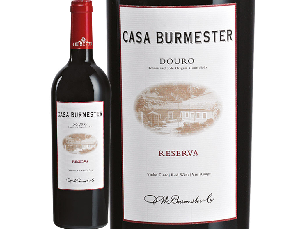 VINHO TINTO CASA BURMESTER DOURO RESERVA 0.75L image number 0