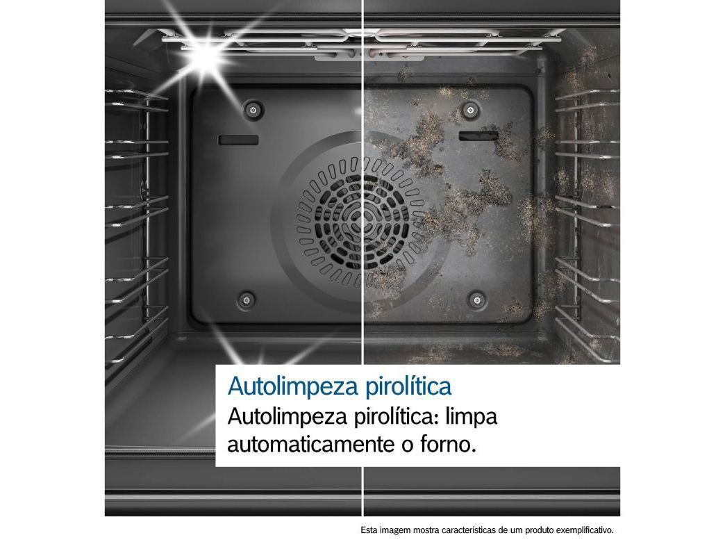FORNO BOSCH SERIE 8 HBG7742B1 60 X 60 CM PRETO PIROL&Iacute;TICO A+ 71L 3600W image number 3