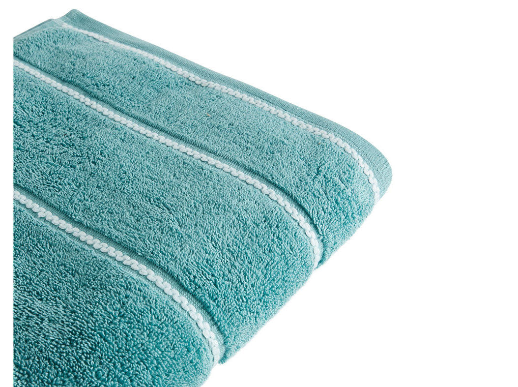 TOALH&Atilde;O DE BANHO BARRA ACTUEL VERDE ALGOD&Atilde;O 480G/M2 70X140CM image number 1