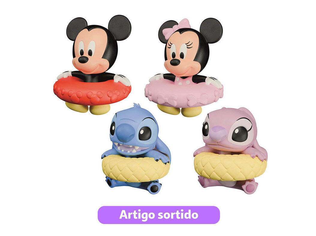 PERSONAGENS DE BANHO DISNEY CLEMENTONI MODELOS SORTIDOS