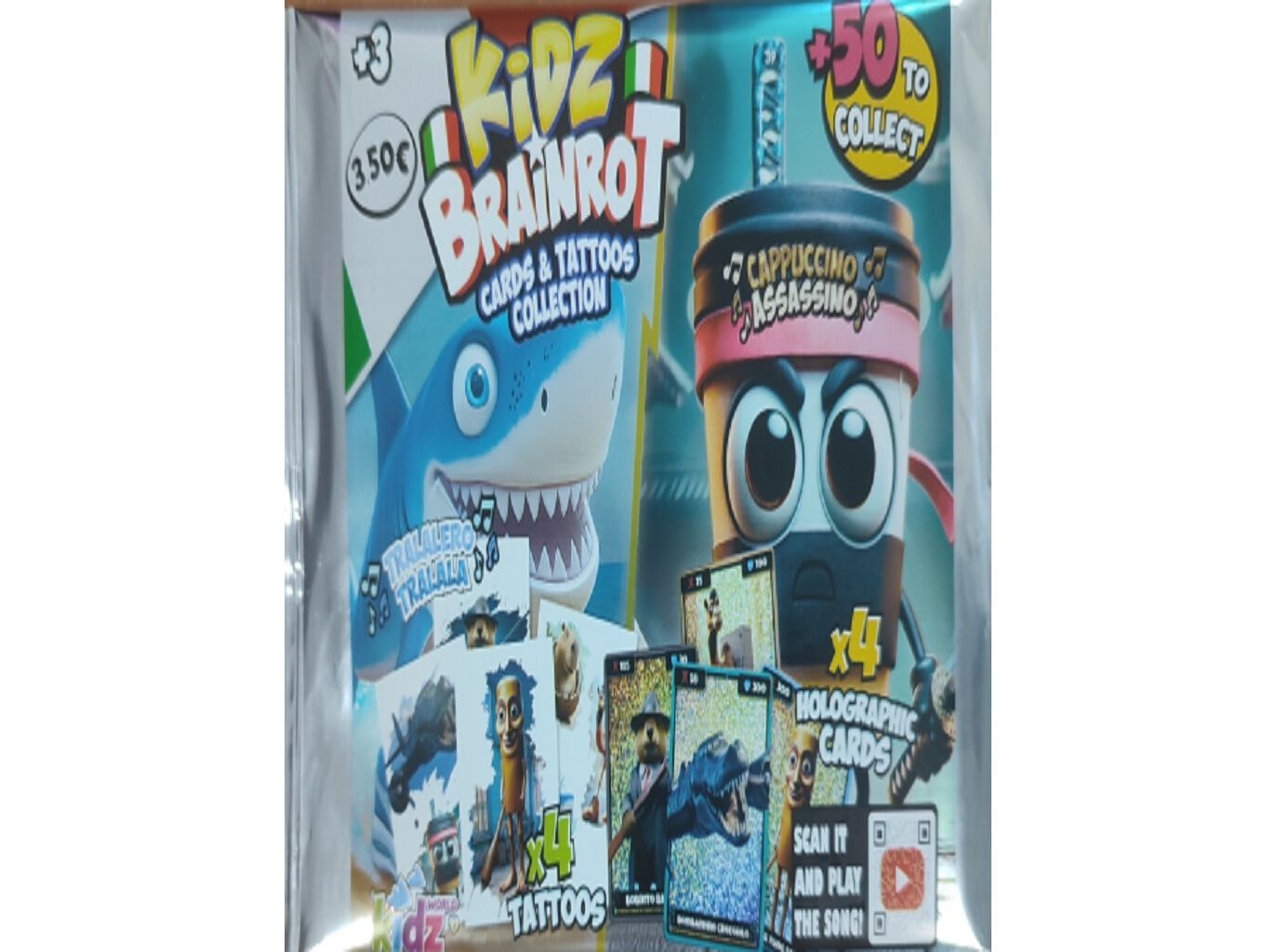 CARDS & TATTOOS: KIDZ BRAINROT image number 0