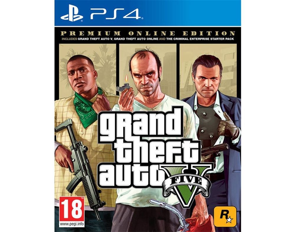 JOGO PS4 GTA V EDI&Ccedil;&Atilde;O COMPLETA
