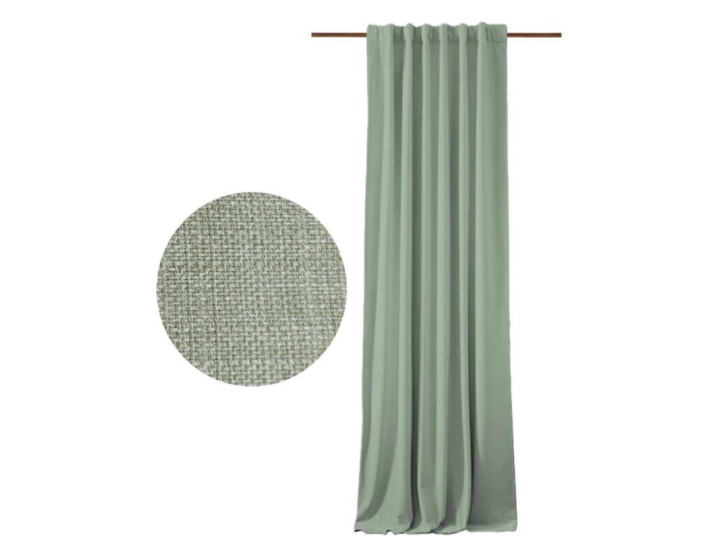 CORTINADO GRACE VERDE 140X240CM
