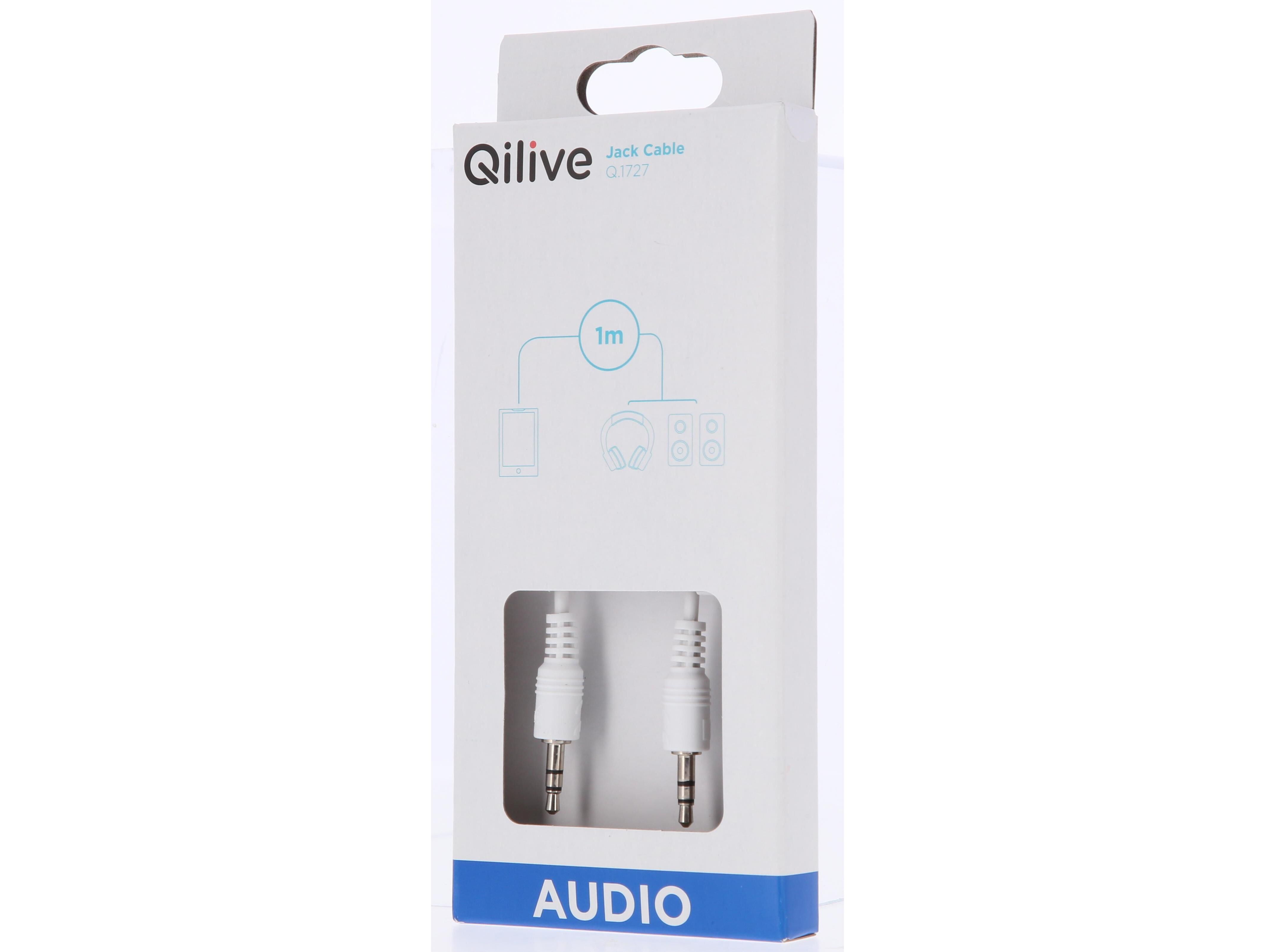 CABO QILIVE G4217917 35 STEREO MM BRANCO 1M