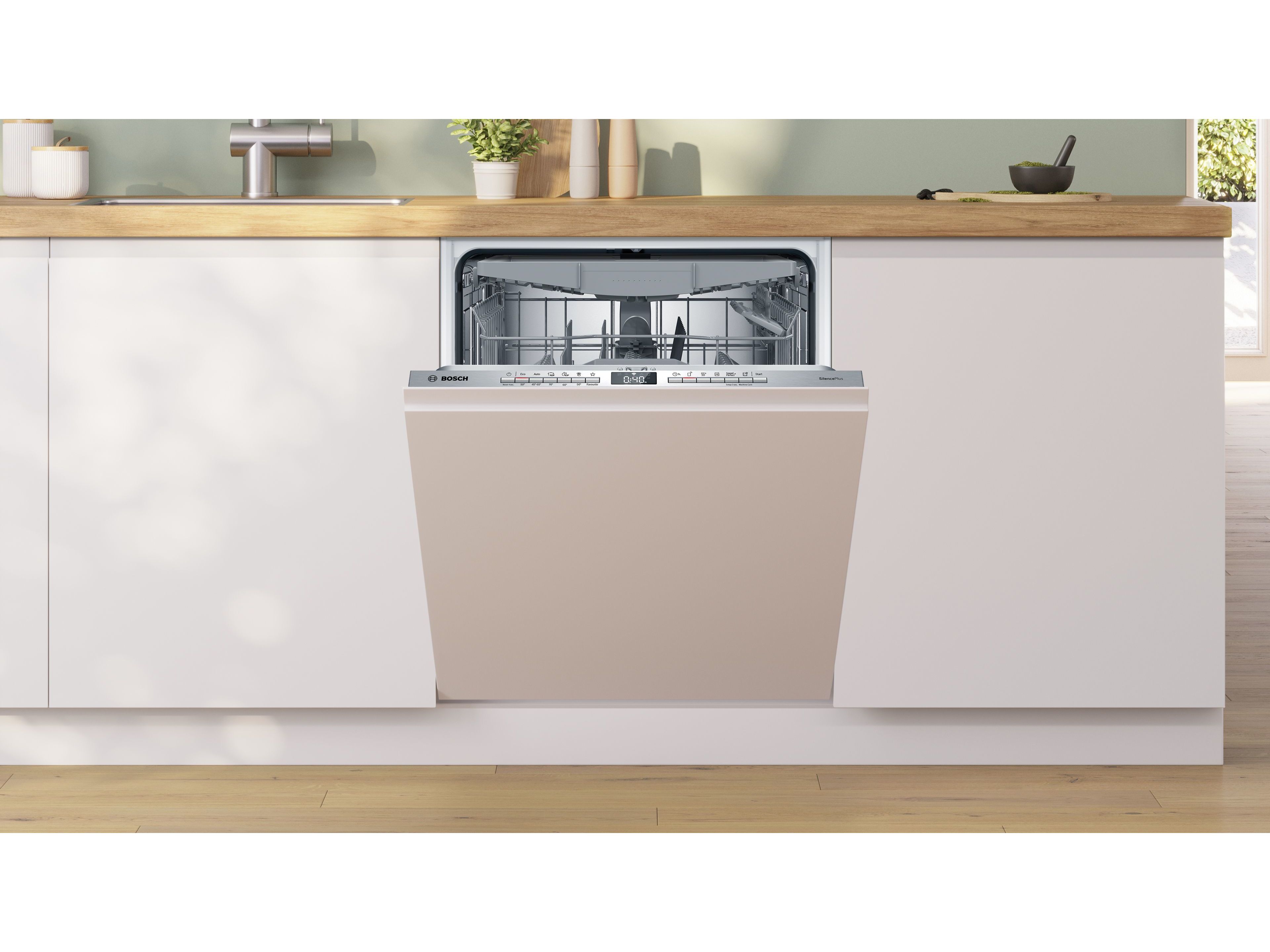 M&Aacute;QUINA DE LAVAR LOI&Ccedil;A DE ENCASTRE BOSCH SMH4ECX28E BRANCO A 14 CONJUNTOS image number 2