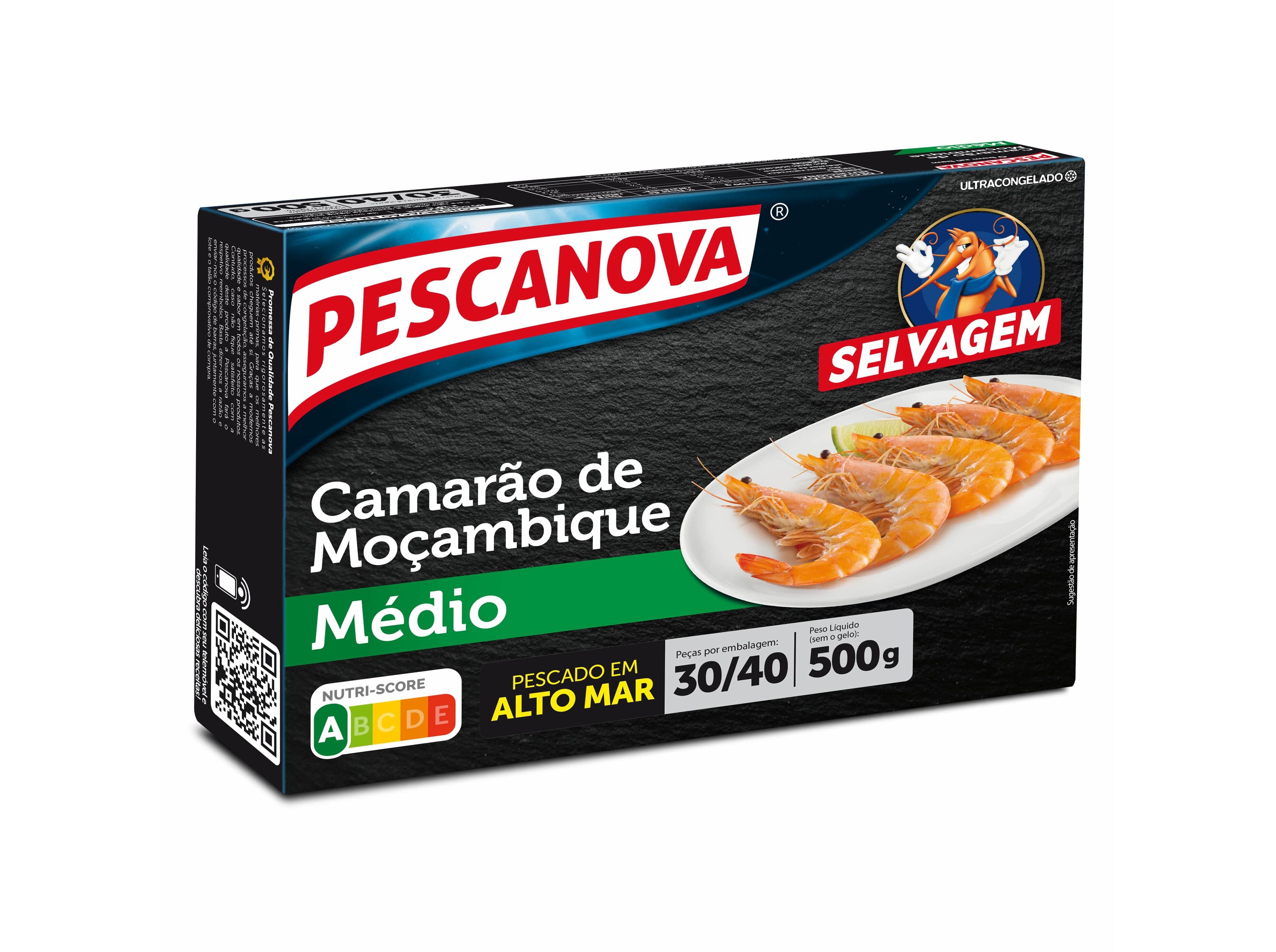 CAMARAO MOCAMBIQUE PESCANOVA 30-40 500G image number 0