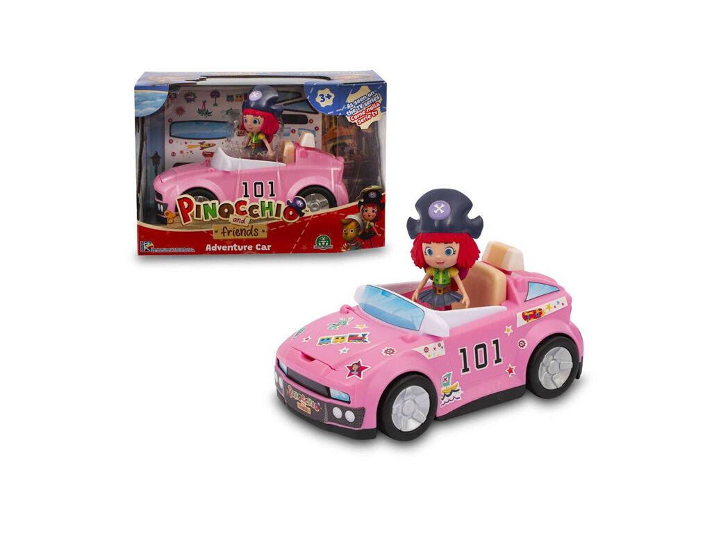 CARRO COM FIGURA PIN&Oacute;QUIO MODELOS SORTIDOS image number 1