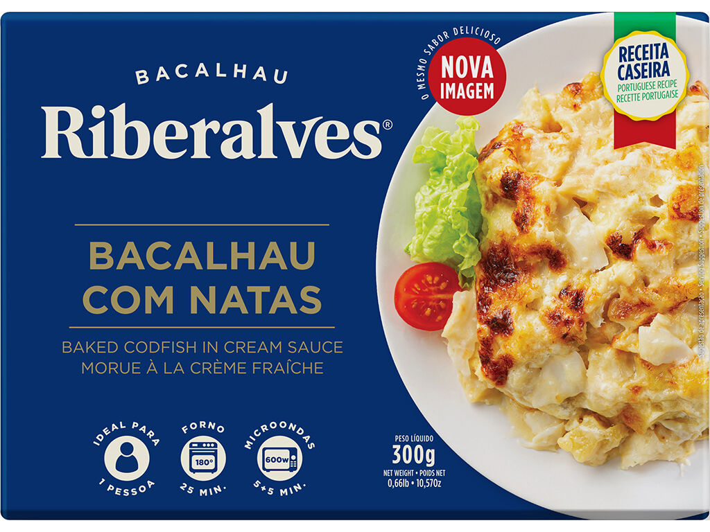 BACALHAU COM NATAS RIBERALVES 300G image number 0