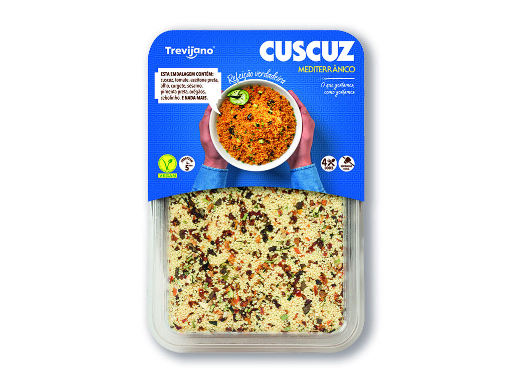 CUSCUZ TREVIJANO MEDITERR&Acirc;NEO VEGAN 300G image number 1