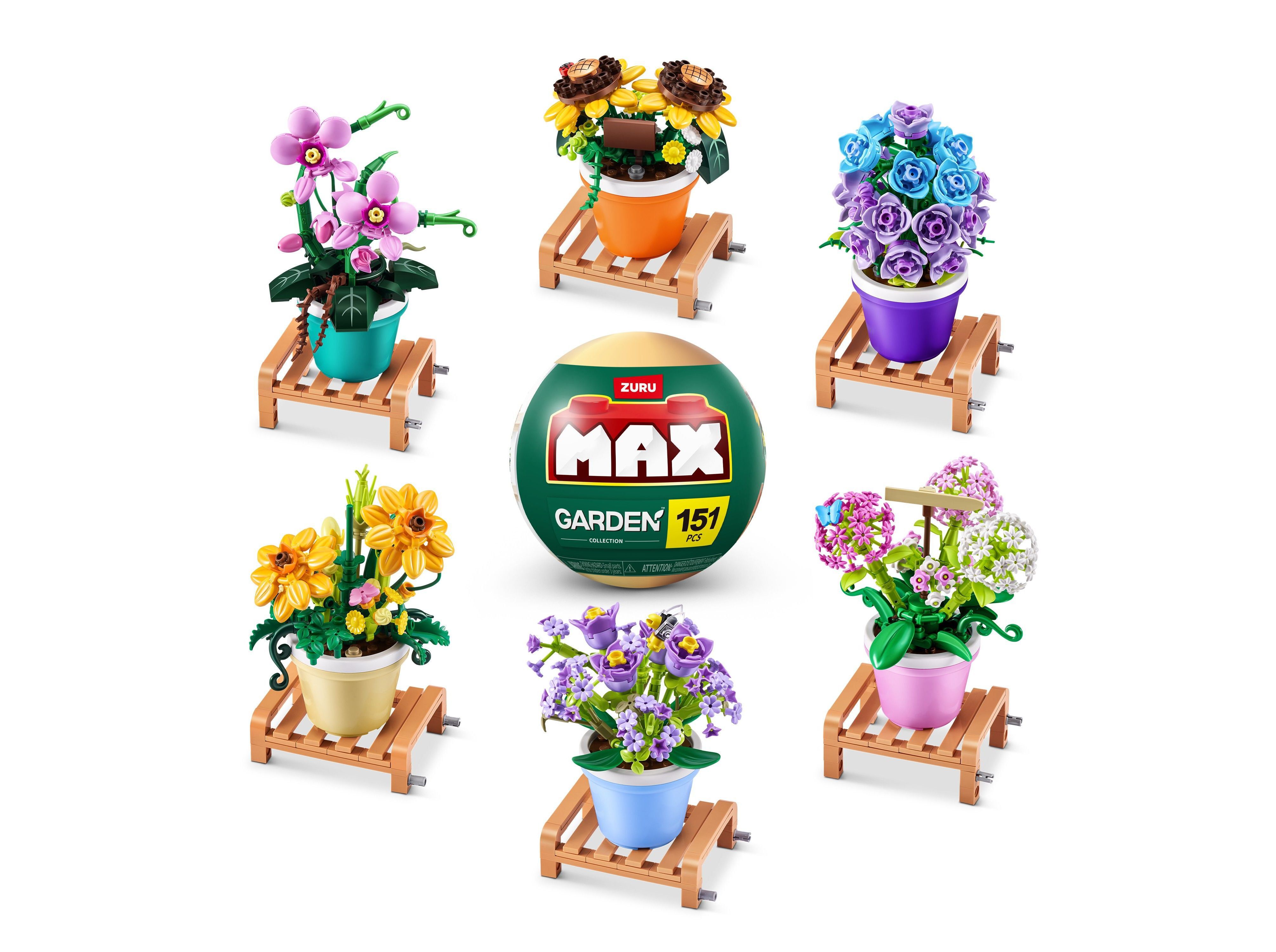 CAPSULA MAX GARDEN PREMIUM FLORES MAX MODELOS SORTIDOS image number 1
