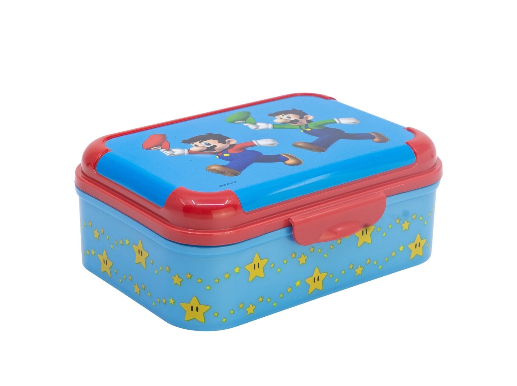 CAIXA PARA LANCHE SUPER M&Aacute;RIO PL&Aacute;STICO 1423ML image number 1
