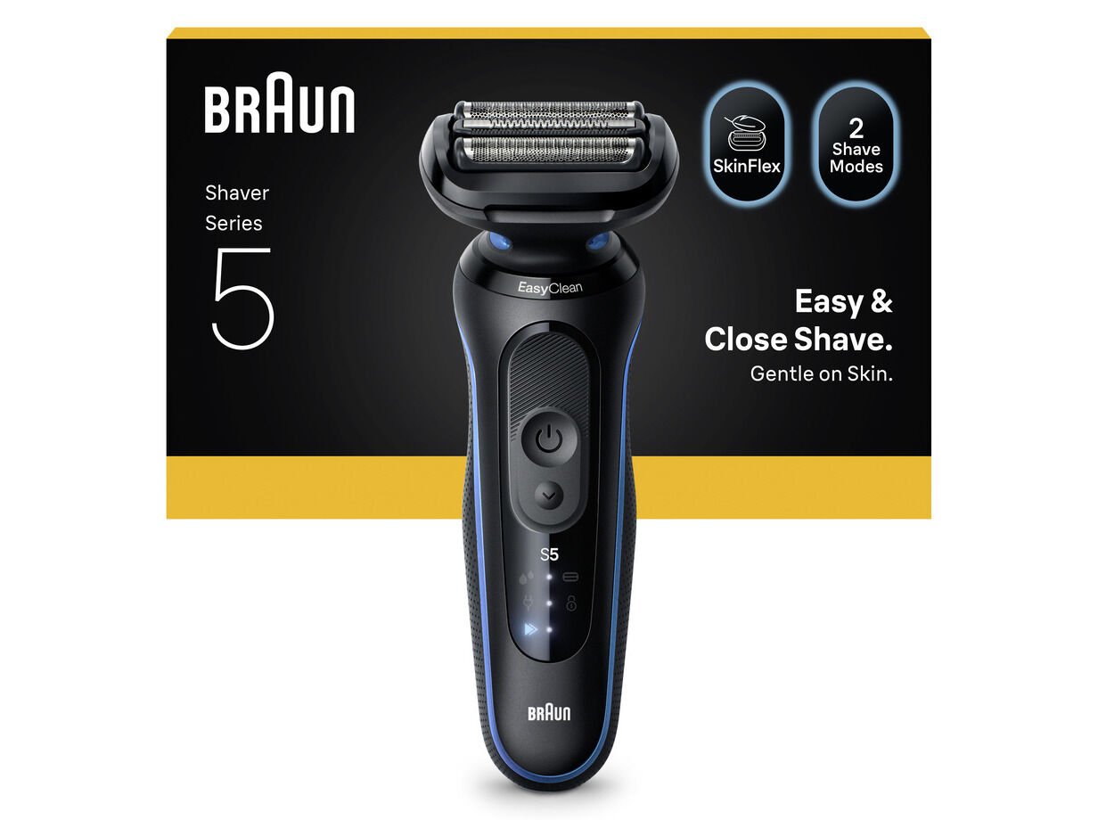 M&Aacute;QUINA BARBEAR BRAUN SHAVER S5 52-B1000 S BLUE