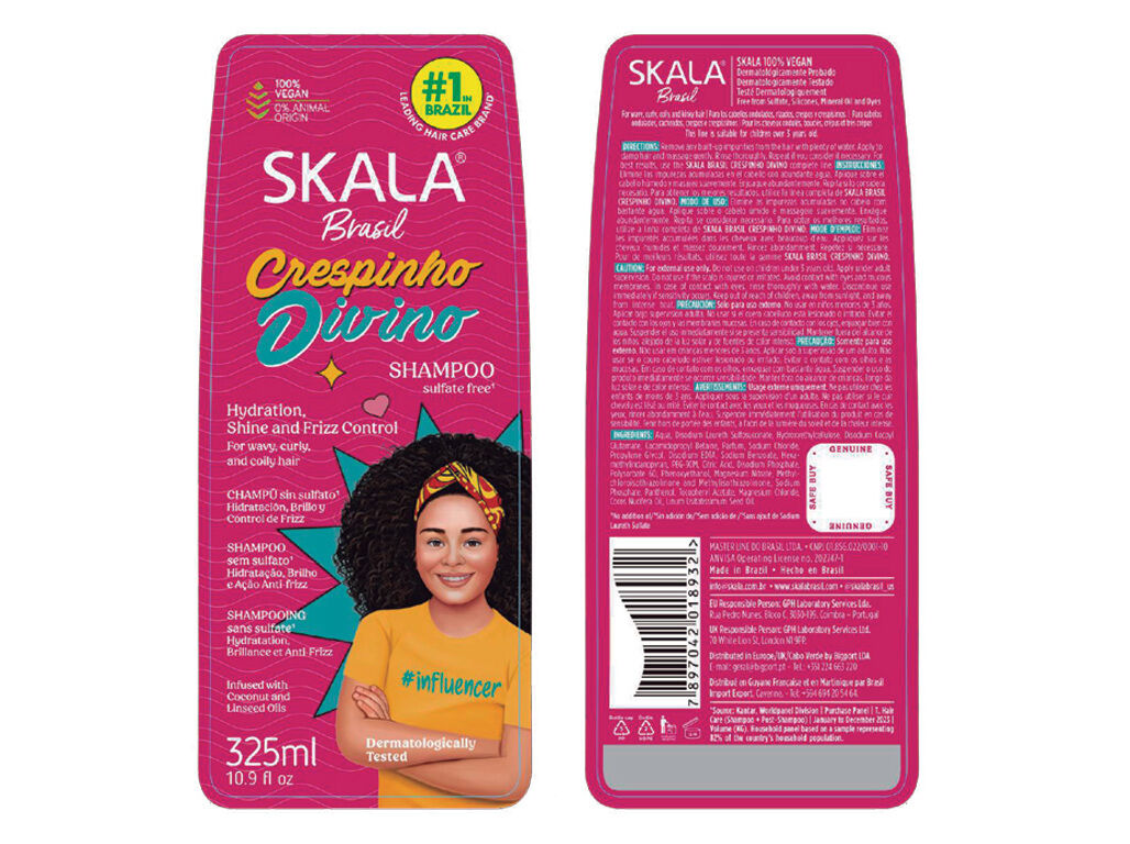 CHAMPO SKALA CRESPINHO DIVINO 325ML image number 1