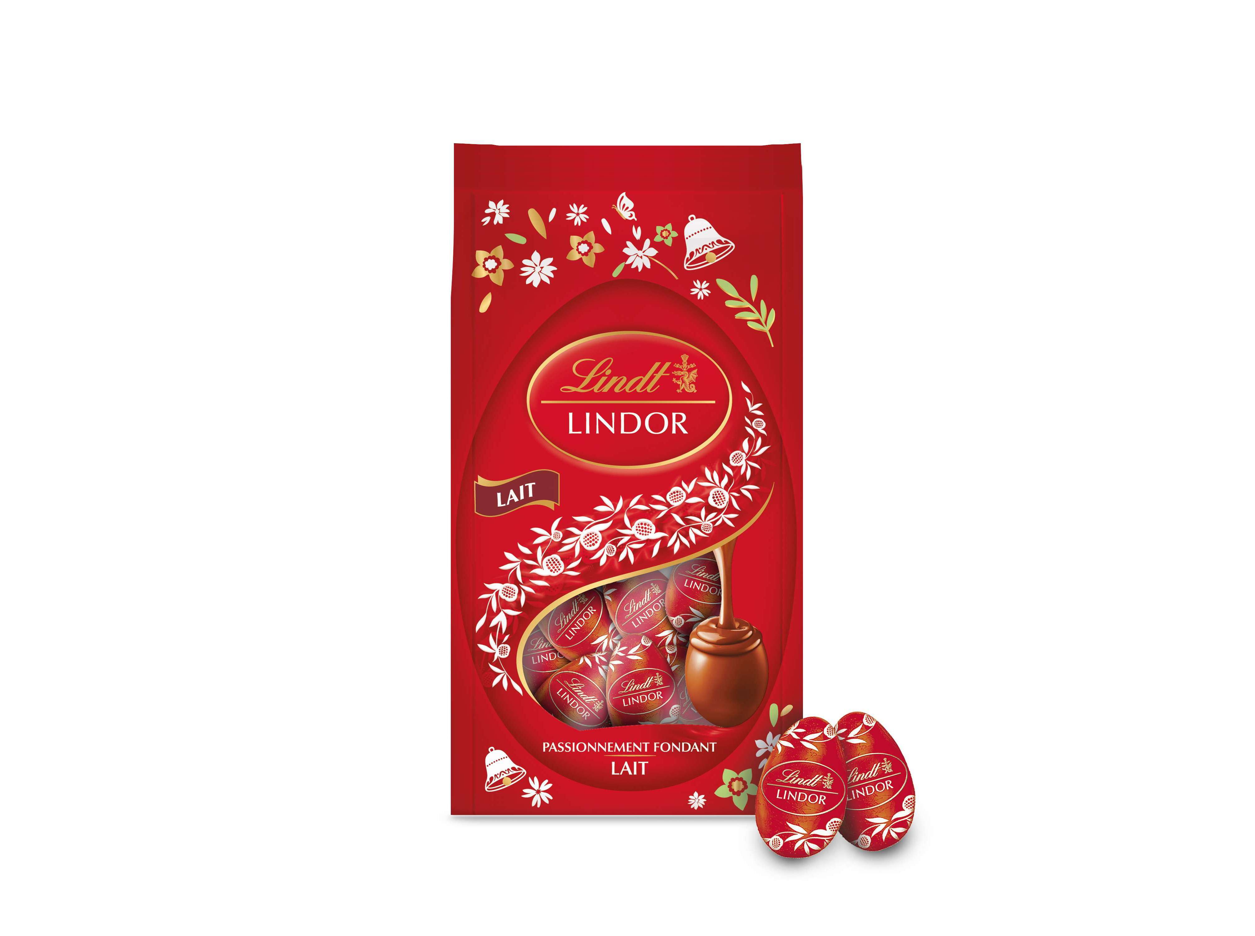 MINI OVOS LINDOR LEITE 180G image number 0