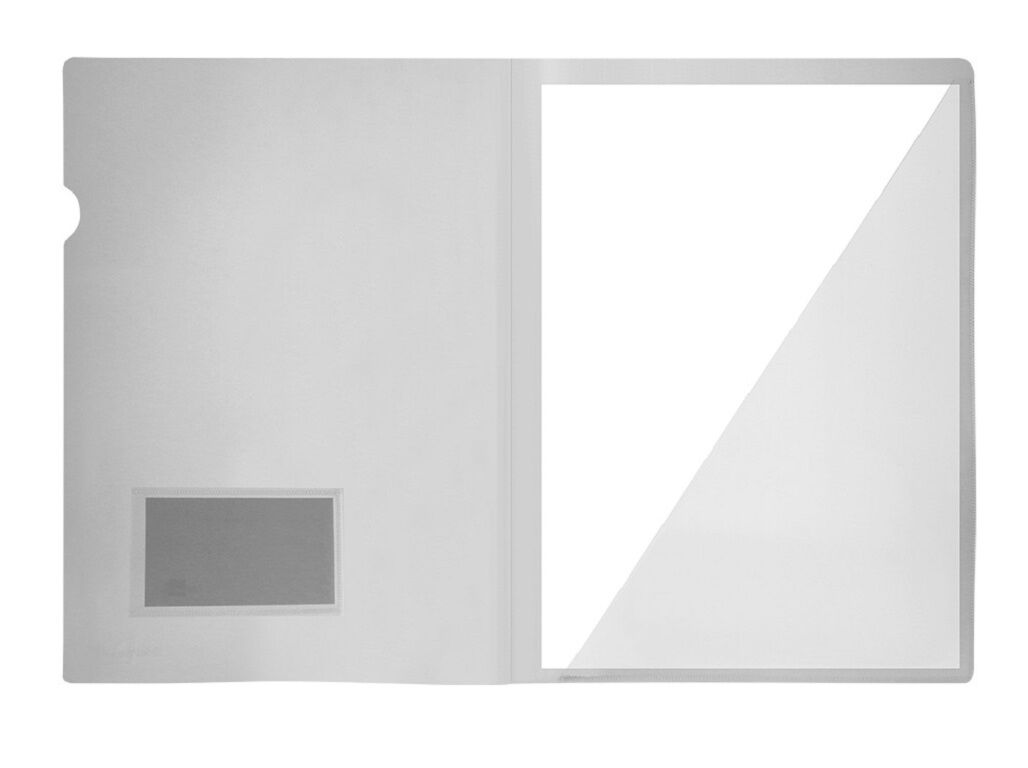 BOLSA POLIPROPILENO A4 LIDERPAPEL TRANSPARENTE image number 1