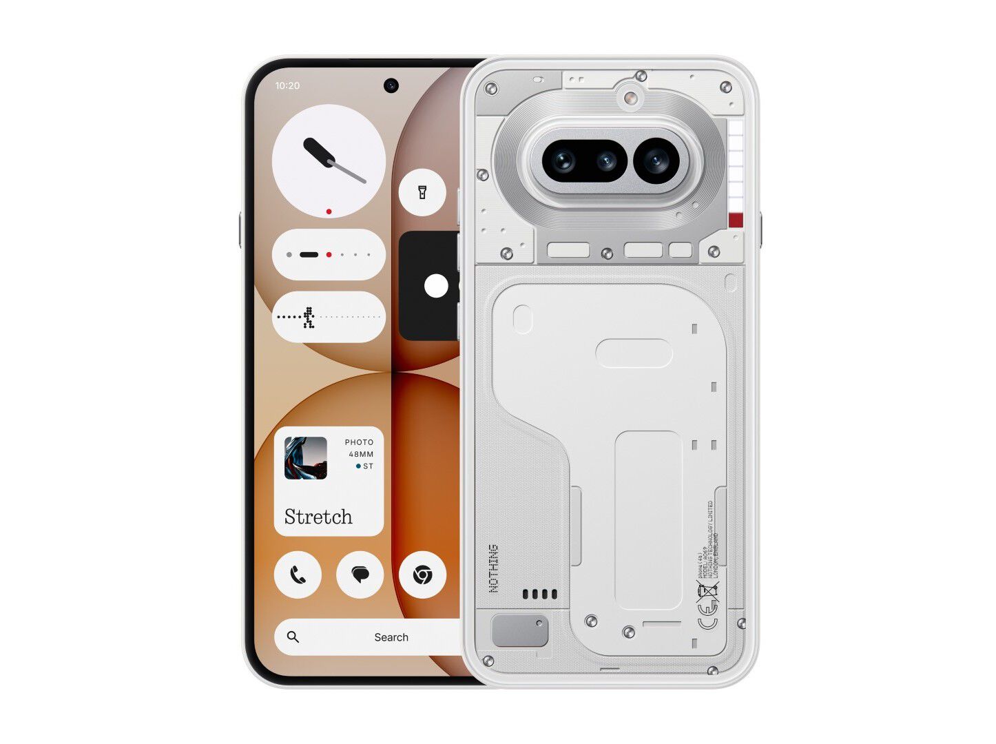 SMARTPHONE NOTHING PHONE (4A) BRANCO 12/256GB