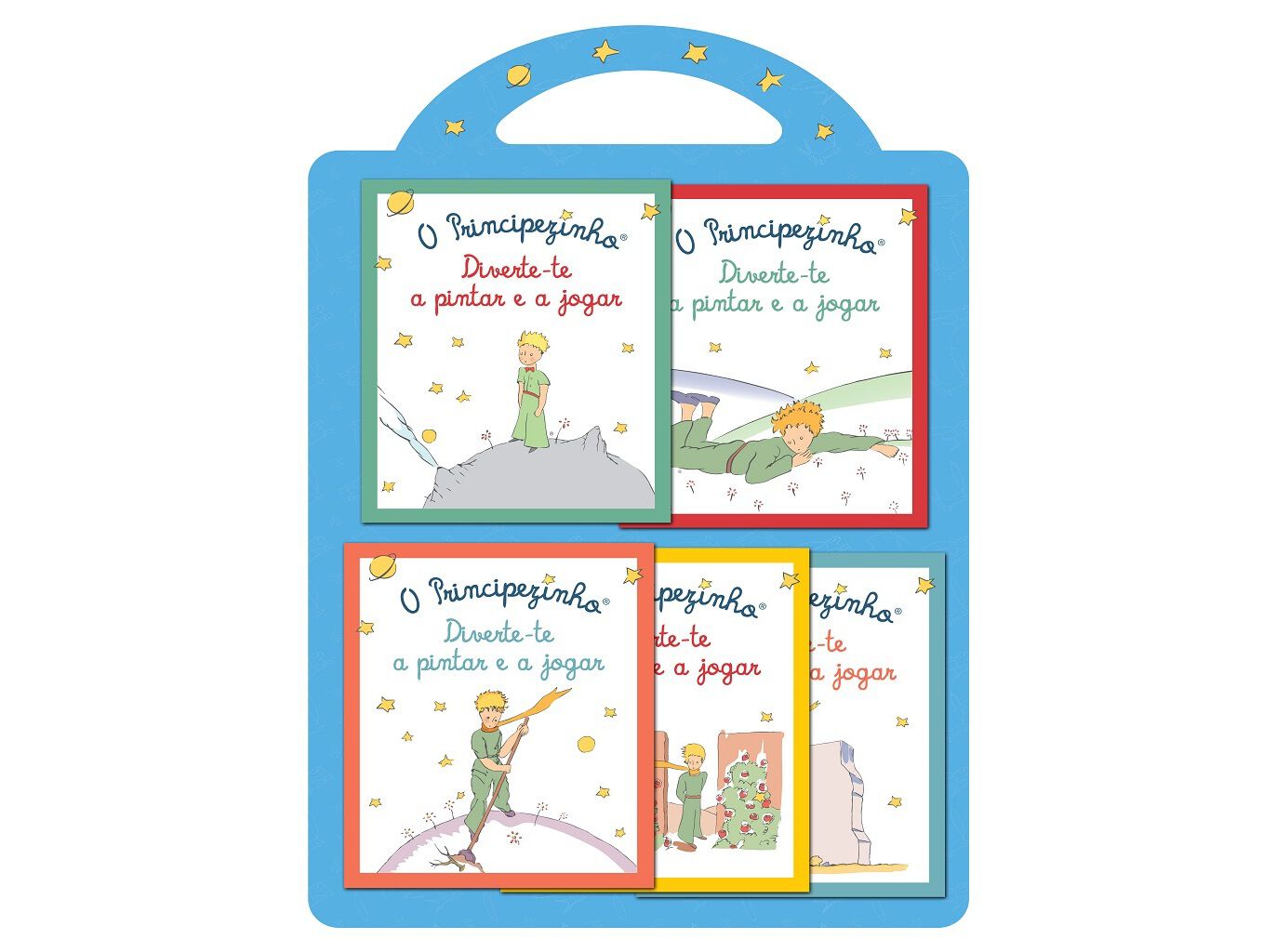 LIVRO O PRINCIPEZINHO-DIVERTE- TE A PINTAR E JOGAR/A.SAINT-EX