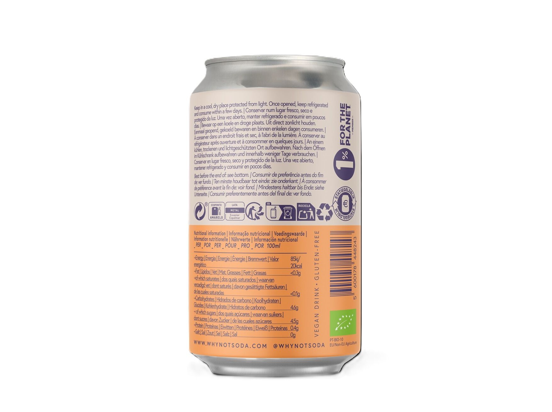 CRAFT SODA WHY NOT P&Ecirc;SSEGO E GENGIBRE 33 CL image number 1