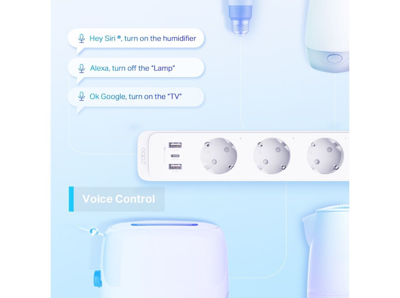 TOMADA SMART TP-LINK TAPO P300 BRANCA image number 3