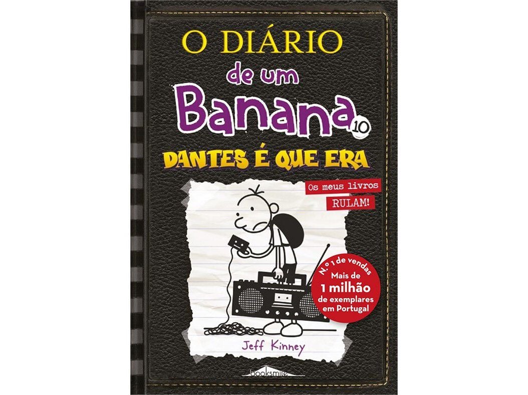 LIVRO O DI&Aacute;RIO DE UM BANANA 10 DANTES &Eacute; QUE ERA - JEFF KINNEY image number 0