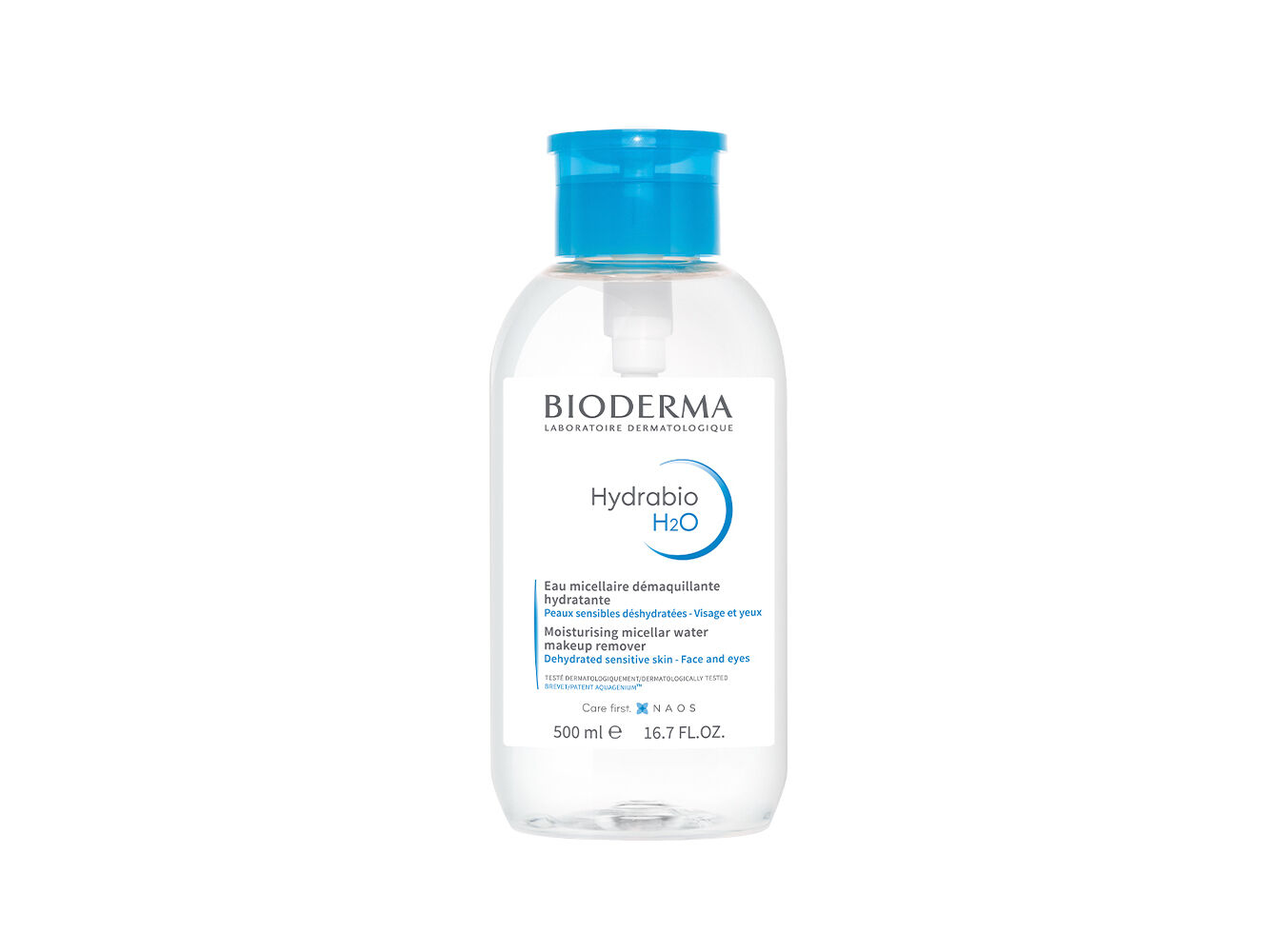 &Aacute;GUA MICELAR BIODERMA HYDRABIO PUMP 500ML image number 0