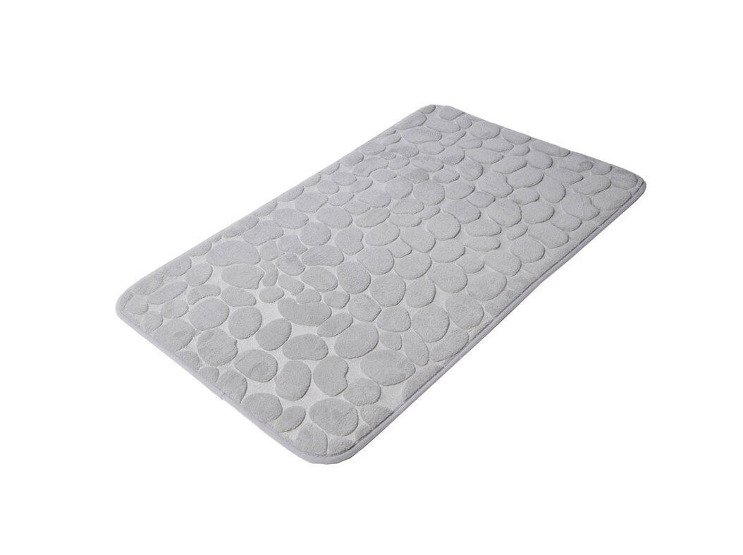 TAPETE CASA DE BANHO ACTUEL MEM&Oacute;RIA CINZENTO 50X120CM