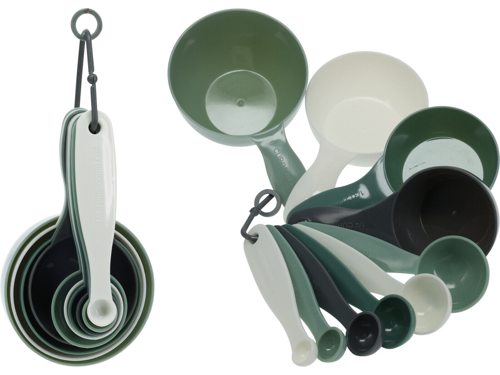 CONJUNTO DE 10 COLHERES MEDIDORAS