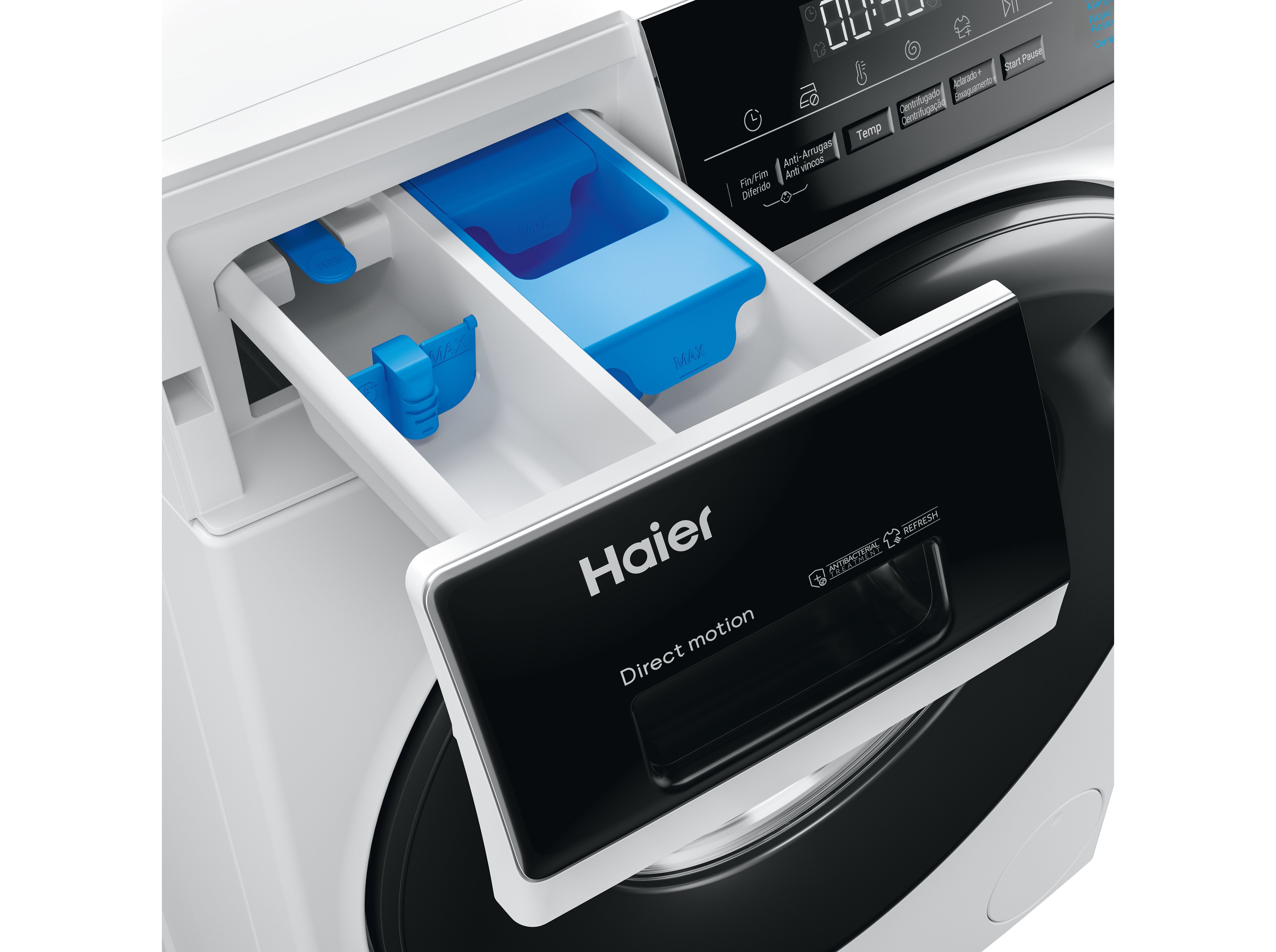 M&Aacute;QUINA DE LAVAR ROUPA HAIER HW90-B14939-IB - BRANCO A 9KG image number 6