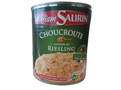 CHUCRUTE WILLIAM SAURIN RIESLING 810G image number 0