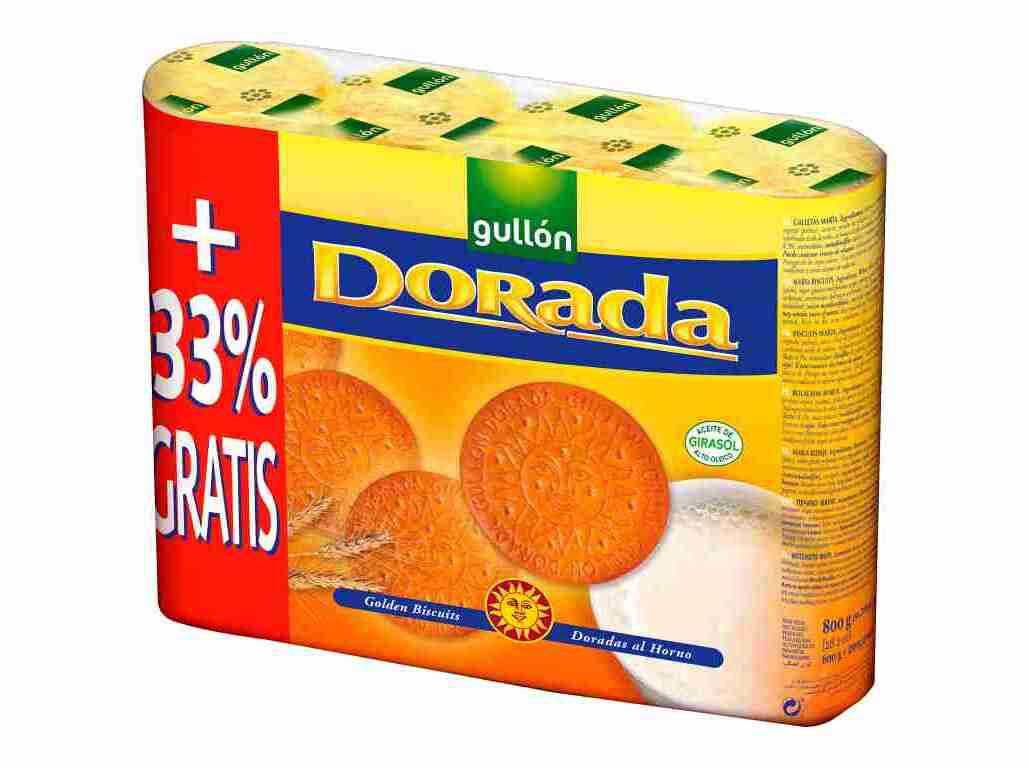 BOLACHA GULLON MARIA DORADA 3X200G 33% GR&Aacute;TIS image number 0