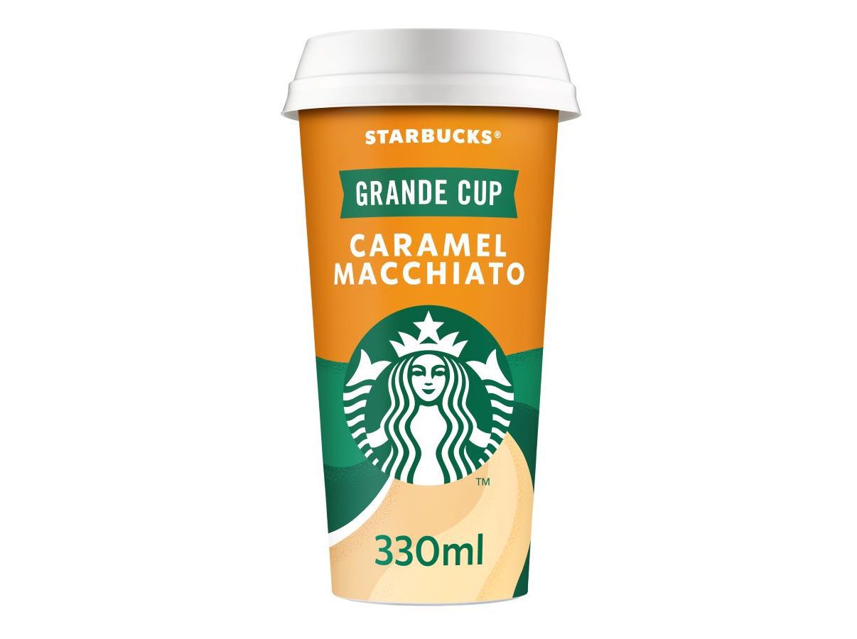 BEBIDA LACTEA STARBUCKS CARAMEL MACCHIATO LATE 330ML