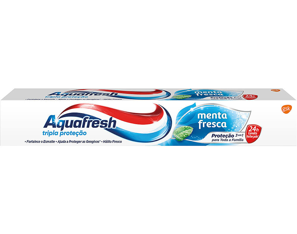 Pasta de Dentes Menta Fresca Aquafresh 75ml