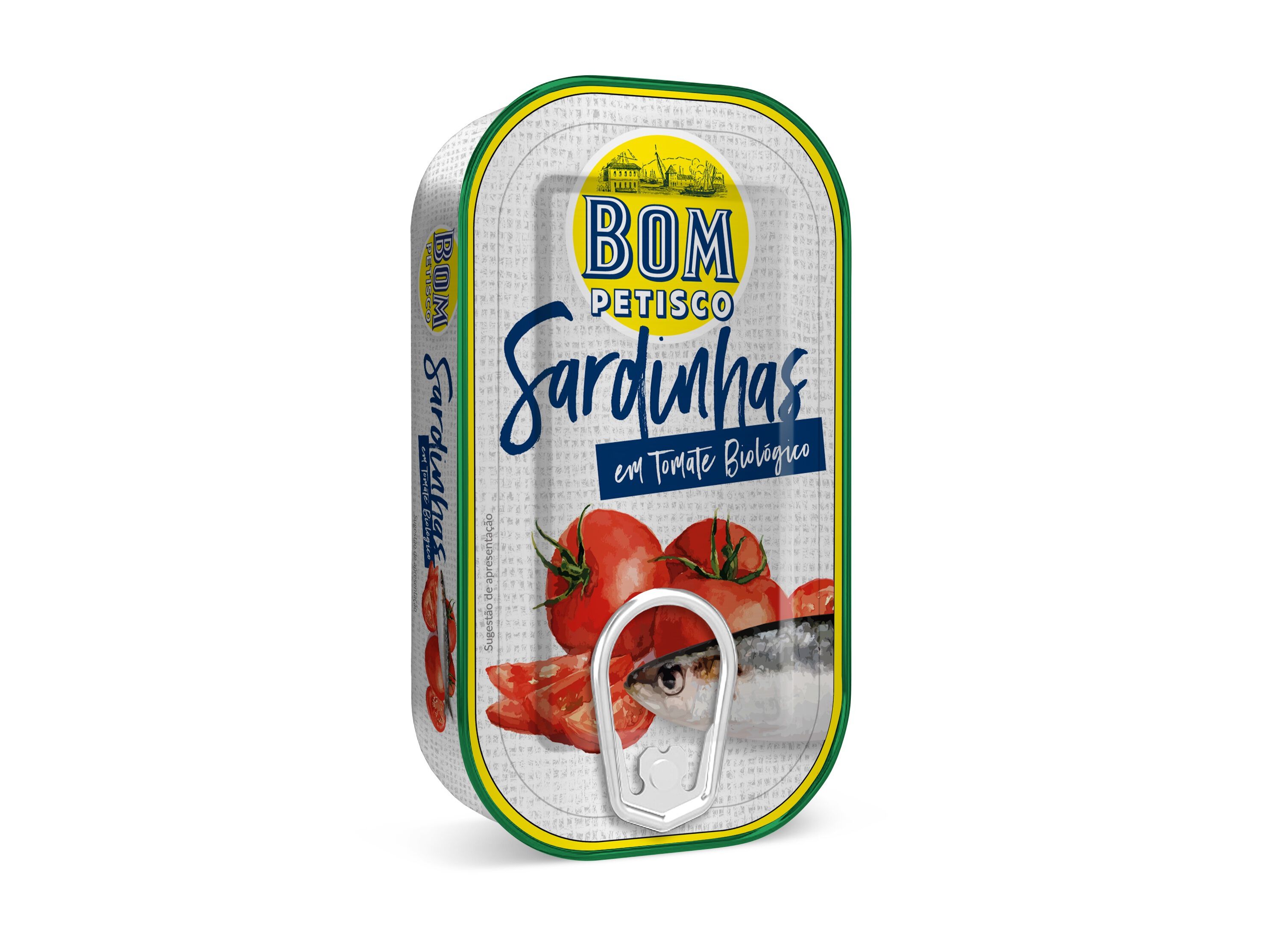 SARDINHA BOM PETISCO EM TOMATE BIO 120G