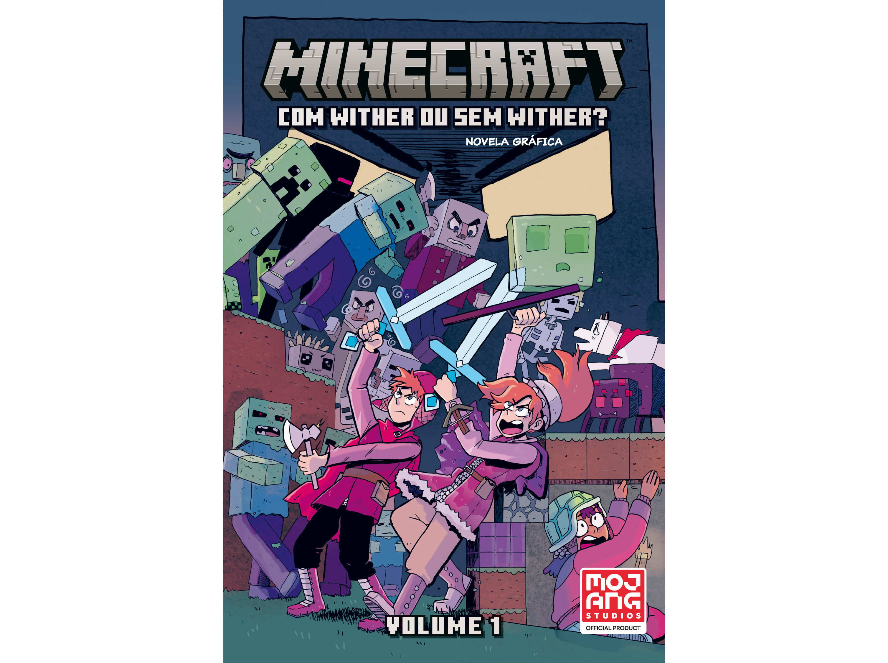 LIVRO MINECRAFT: COM WITHER OU SEM WITHER?: VOL. 1 image number 0