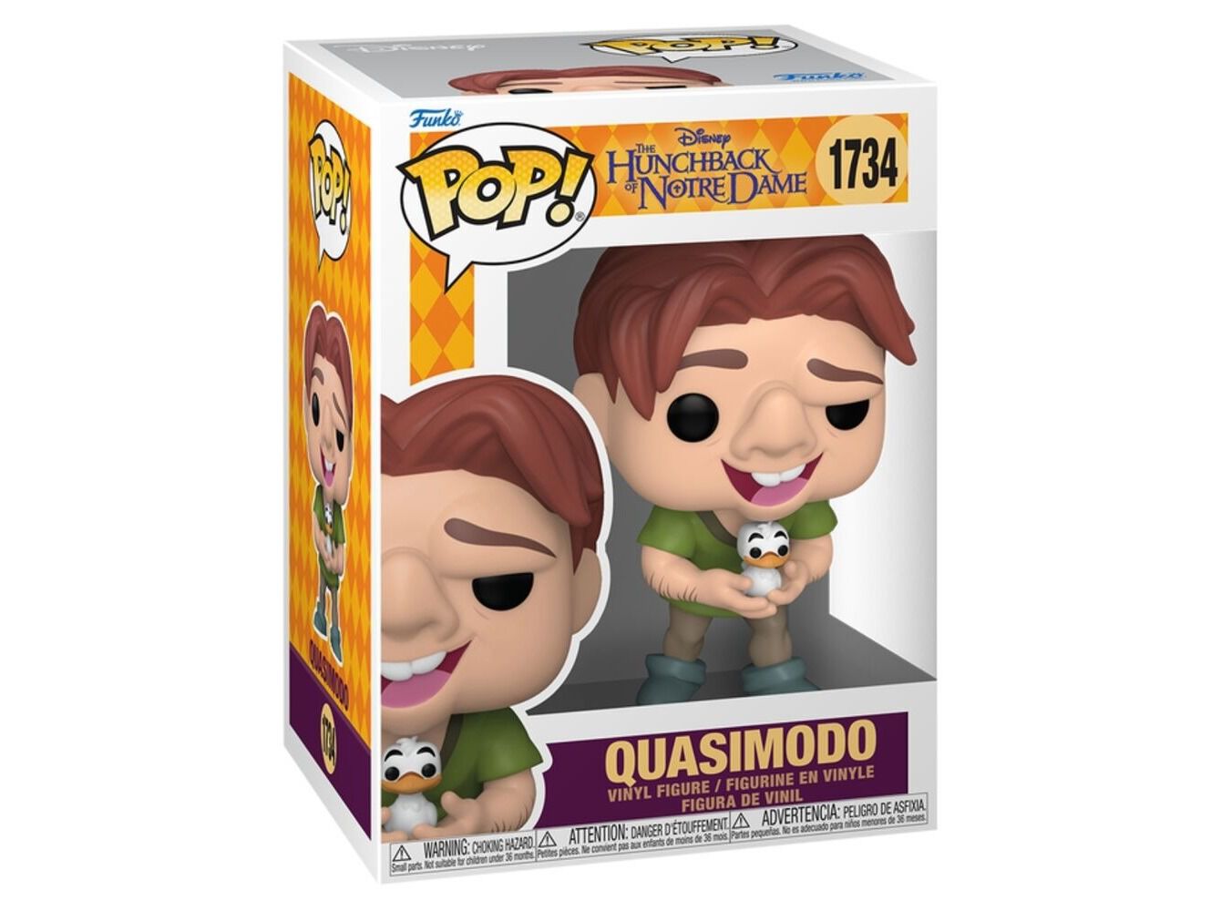 FIGURA FUNKO HOND- QUASIMODO W/ BIRD image number 0