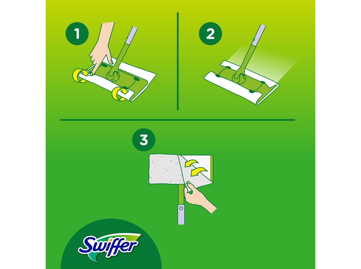 MOPA SWIFFER PINK EDITION 8 PANOS + 3 HUMIDOS image number 1