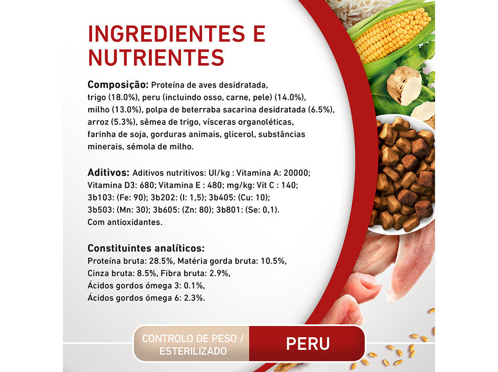 RA&Ccedil;&Atilde;O PARA C&Atilde;O PURINA ONE MINI CONTROLO PESO 800G image number 6