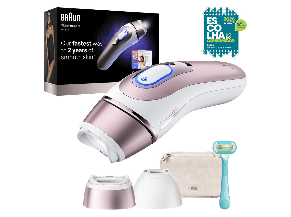 DEPILADORA BRAUN LUZ PULSADA S7 PL7211 BR/BRZ SILK EXPERT