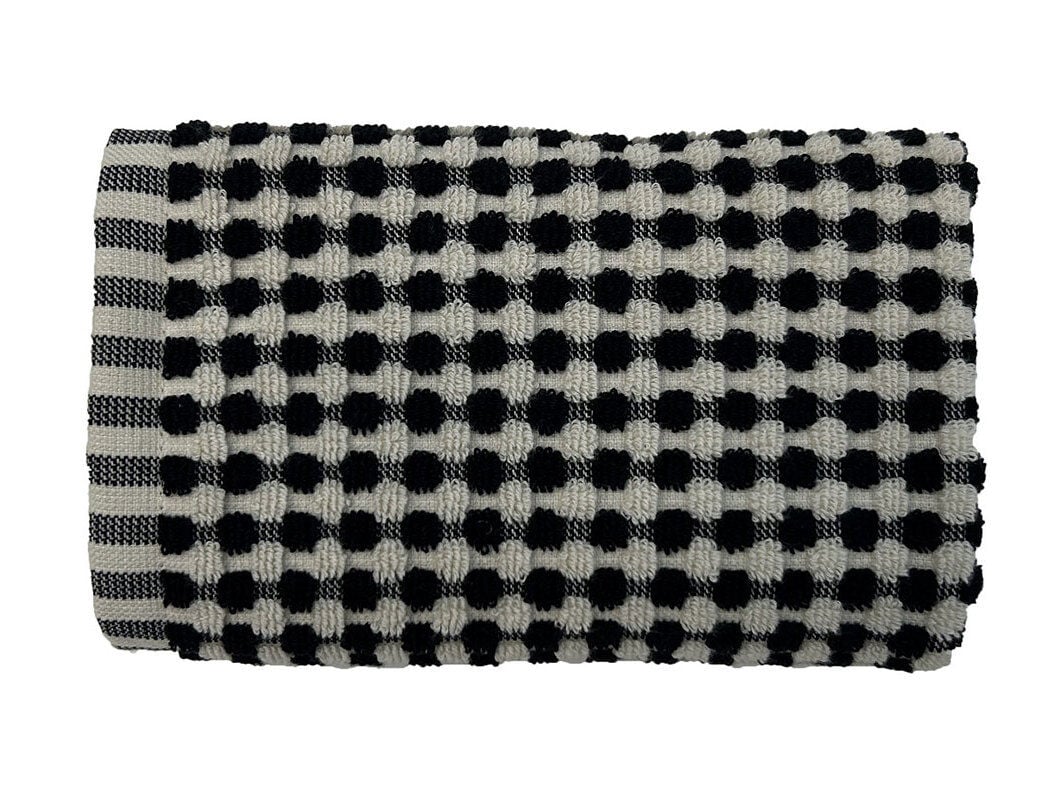 TOALHETE TURCO MY HOME 500G PRETO 30X50CM image number 0