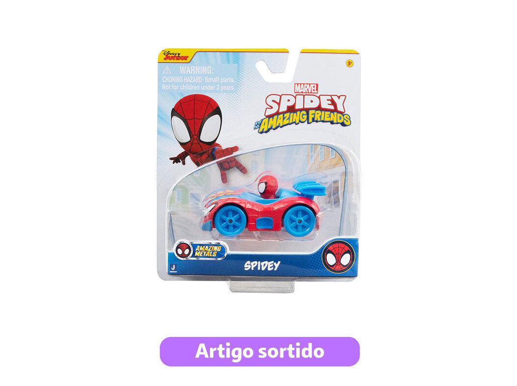 VE&Iacute;CULO DIE CAST SPIDEY&FRIENDS MODELOS SORTIDOS image number 0