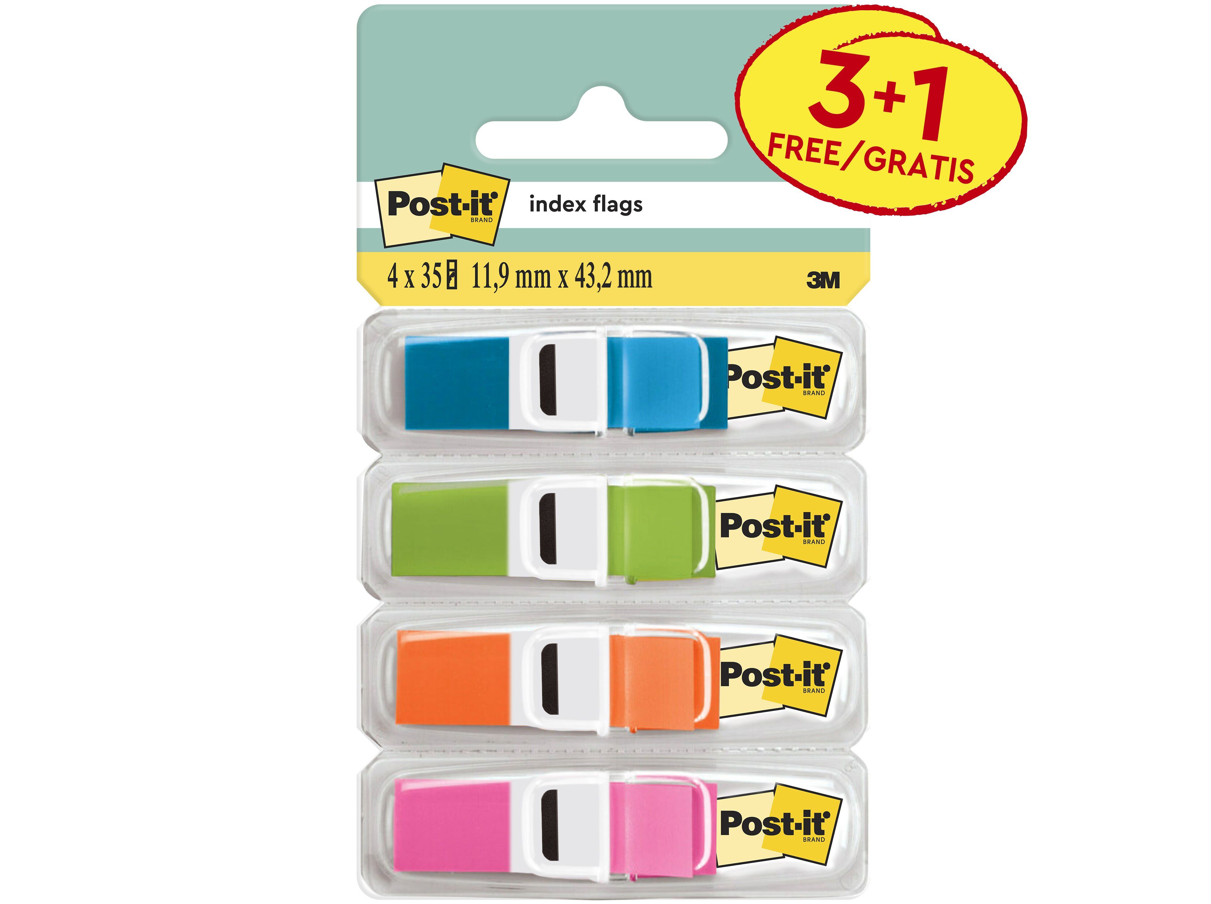 BLOCO DE NOTAS ADESIVO POST-IT 3+1 GR&Aacute;TIS