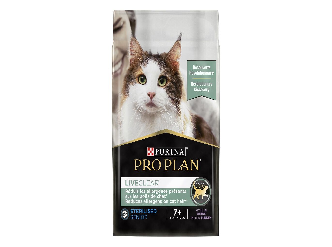 RA&Ccedil;&Atilde;O PARA GATO S&Eacute;NIOR PRO PLAN LIVE CLEAR PERU 2.8KG image number 1