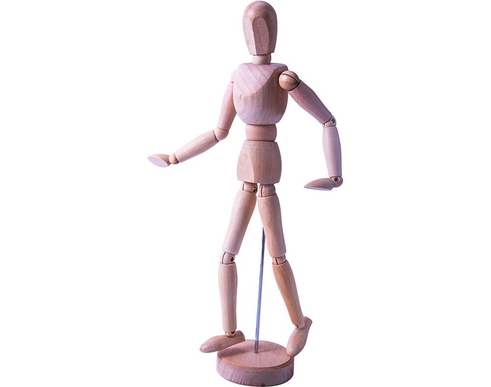 MANEQUIM MADEIRA AUCHAN