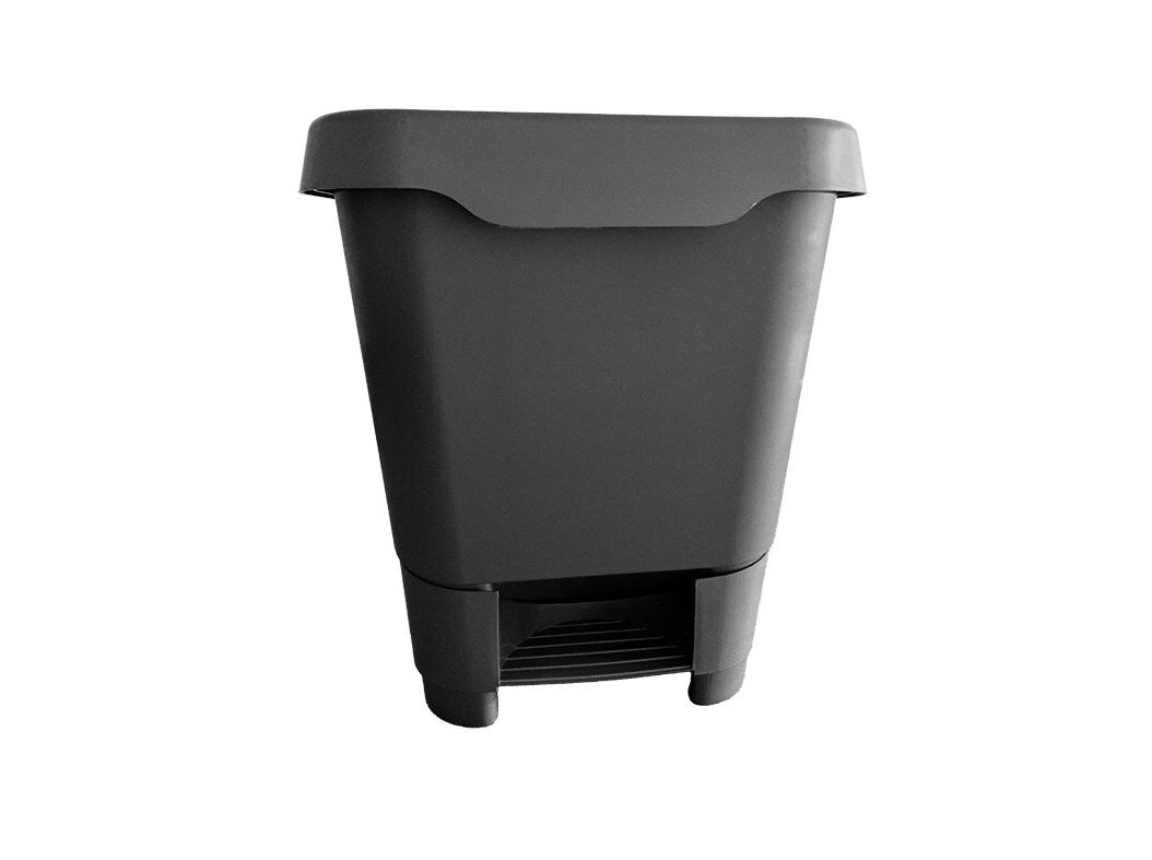 BALDE LIXO COM PEDAL PLASGOM PL&Aacute;STICO 20L